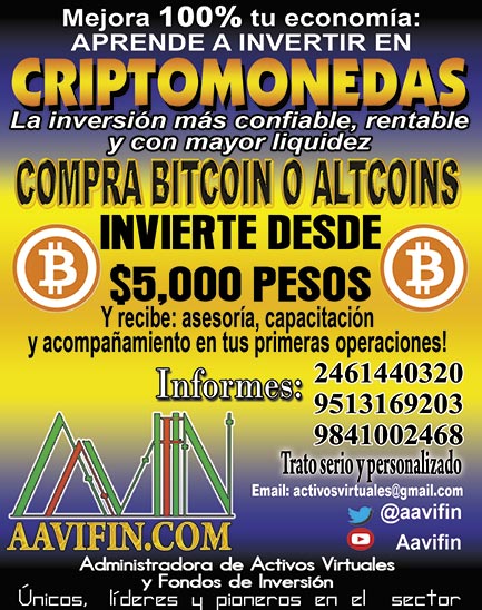 Comprar o invertir Bitcoin y criptomonedas en México